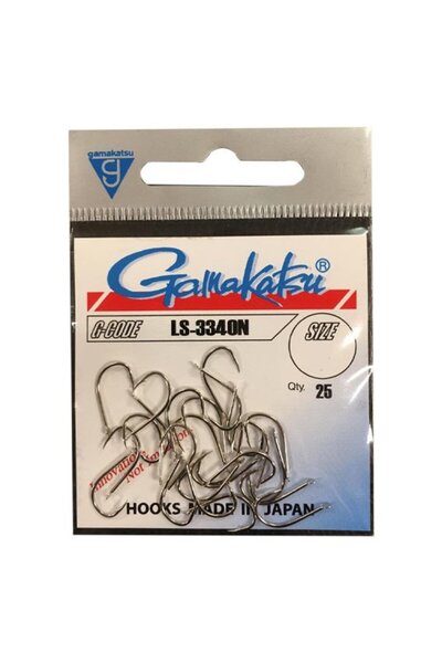 Gamakatsu LS-3340N NO:7 Nikel Olta İğne İğnesi 25Adt