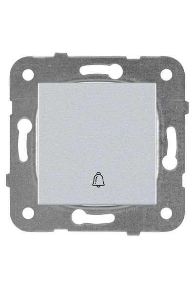 PANASONIC Karre Plus Silver Doorbell Button Mechanism