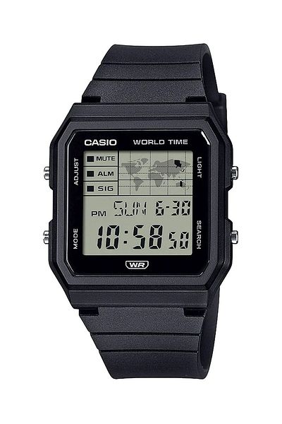 Casio Men's Retro Vintage World Map Watch