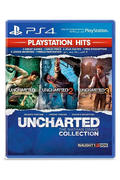 Naughty Dog Uncharted: The Nathan Drake Collection PS4 – The Adventure Trilogy Remastered