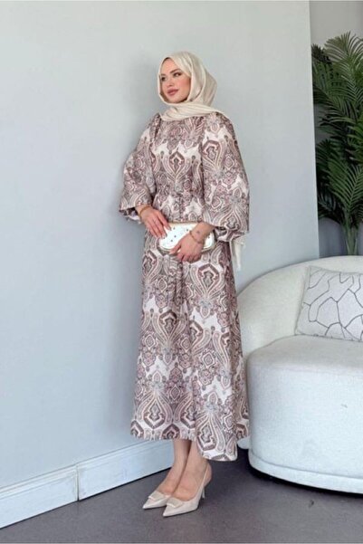 Sezi Moda Giyim Oriana Satin Dress