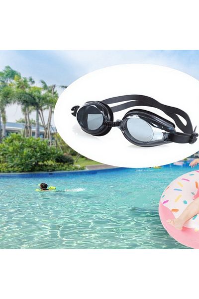 rexa Swimming Goggle Glasses - Black