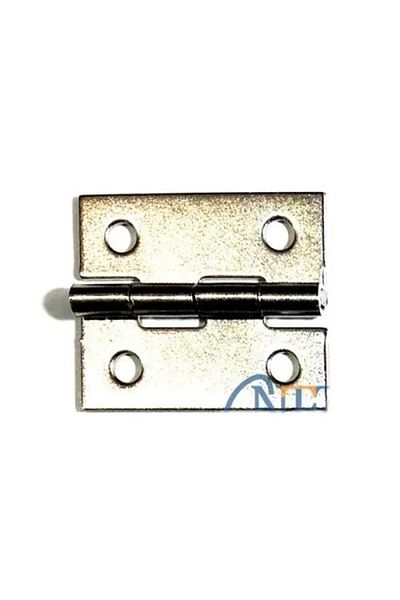 PRATİKOBA Backgammon Hinge No:1 - Nickel, 25X21, 120 Pieces