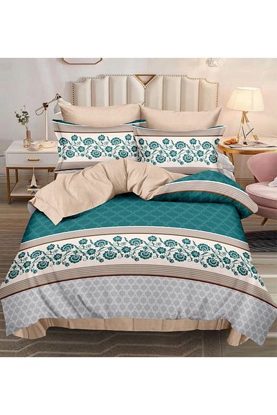 CHIRASO FINET Cotton Bed Linen, Classic Sheet 240x250cm, Duvet Cover 200x230cm, 4 Pillowcases
