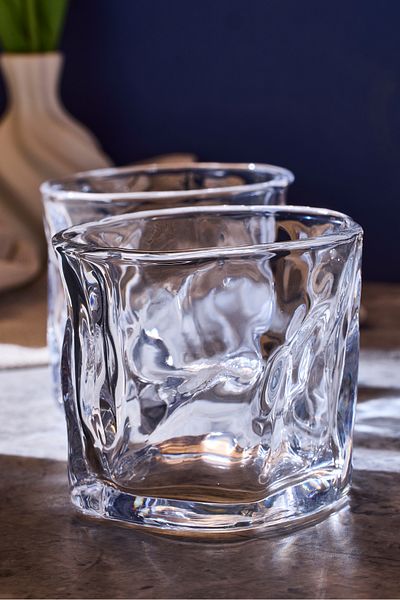 Perotti Piero 2-Piece Crystal Glass Cup 200 ml