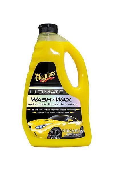 Meguiars 2-Piece Car Ultimate Wash And Wax Shampoo 1.4 Liter/48 Oz