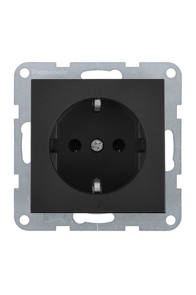 PANASONIC Schuko Karre Plus Mechanism - Smoky