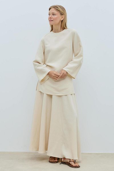 Mahal Bood Belted Tancel Blouse
