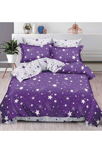 CHIRASO FINET Cotton Bed Linen, Classic Sheet 240x250cm, Duvet Cover 200x230cm, 4 Pillowcases