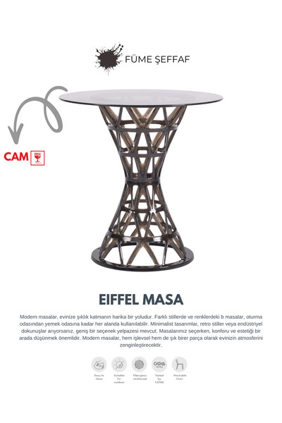 Daim Plastik EIFFEL LUX CAFE&RESTAURANT MASA