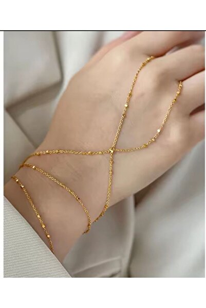 Shiklik MODA Gold Color Ball Chain Model Women's Elegant Shahmeran