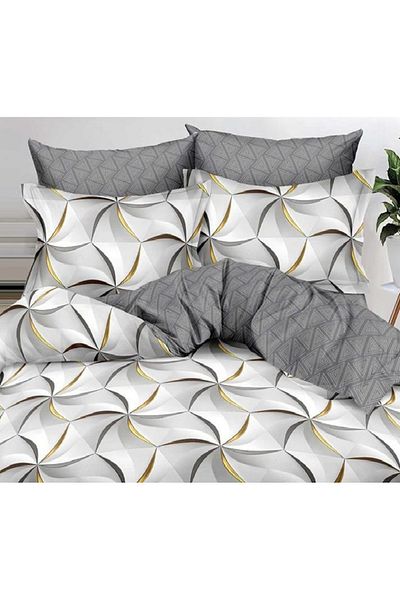 CHIRASO FINET Cotton Bed Linen, Classic Sheet 240x250cm, Duvet Cover 200x230cm, 4 Pillowcases