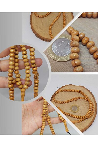 Yasamtohumu Oak Tree 99 Prayer Beads 5X7Mm (55798)