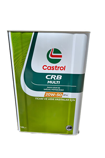 CASTROL Crb Multi 20w/50 Cf-4 16 Litre Ticari Ve Ağır Vasıtalar Için Motor Yağı