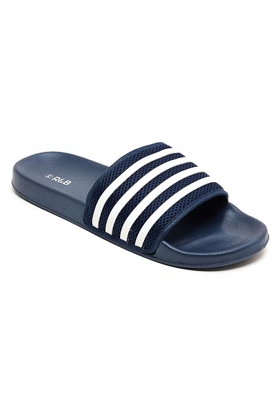R&B Navy Blue MENS SLIDERS 40-45