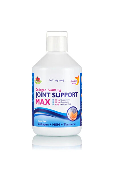 Swedish Nutra Joint Support Max - Colagen Hidrolizat Tip 1, 2 si 3 + Acid Hialuronic x 500ml