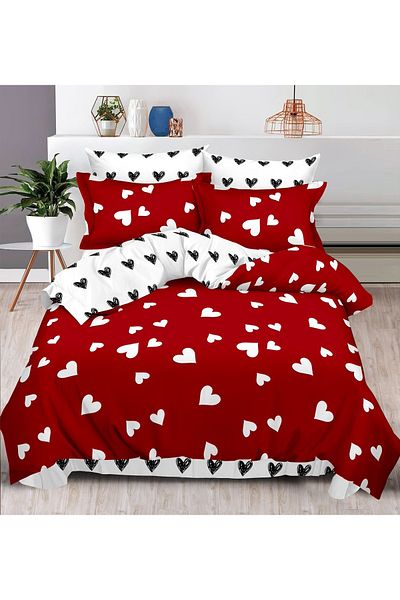 CHIRASO FINET Cotton Bed Linen, Classic Sheet 240x250cm, Duvet Cover 200x230cm, 4 Pillowcases