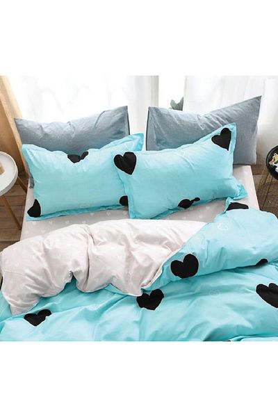 CHIRASO FINET Cotton Bed Linen, Classic Sheet 240x250cm, Duvet Cover 200x230cm, 4 Pillowcases