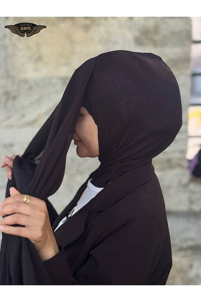 ALADİYAR Ninja Bon Shawl (Chiffon)