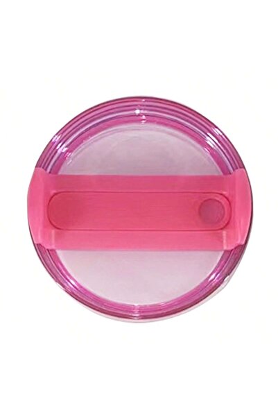 Choice غطاء بديل لكوب ستانلي أحمر وردي سعة 40 أونصة، مقاوم للغبار والانسكاب و...