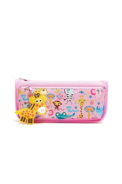 R&B Pink Girls Pencil Pouch