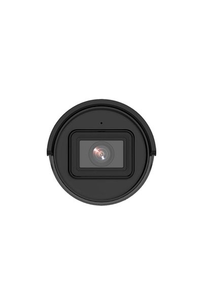 Hikvision AcuSense - 4MP IP Camera, 2.8mm lens, IR 40m, Mic. PoE, black -HIKVISION DS-2CD2043G2-IU-2.8mm-BLACK
