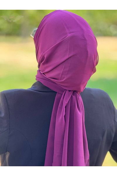 ALADİYAR Ninja Bon Shawl (Chiffon)