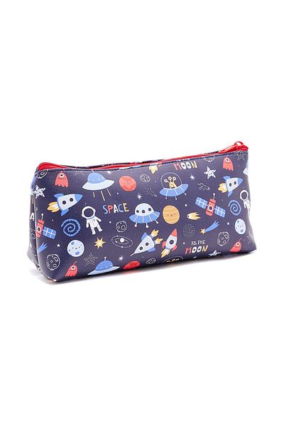 R&B Navy Blue Boys Pencil Pouch