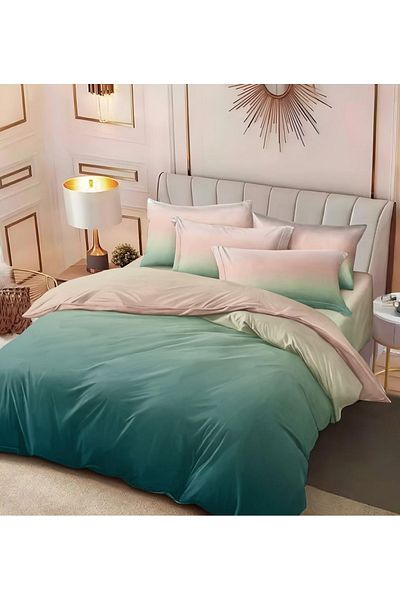 CHIRASO FINET Cotton Bed Linen, Classic Sheet 240x250cm, Duvet Cover 200x230cm, 4 Pillowcases