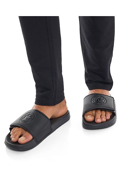R&B Black MENS SLIDERS 40-45