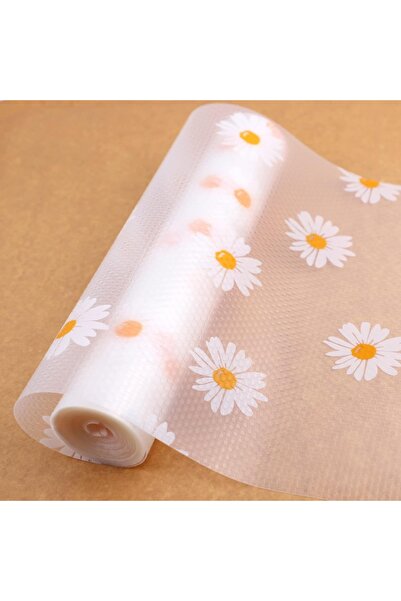 Choice 50x200cm Daisy Non-Slip Easy Clean Kitchen Daisy Cabinet Liner, Waterproof Mat, Cupboard Liner,Water