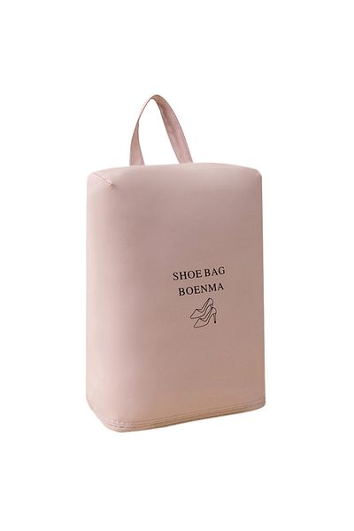 Choice Pink Travel Shoe Bags Waterproof Portable Shoe Pouches Organizer Dust-Proof Portable Small Shoe Orga