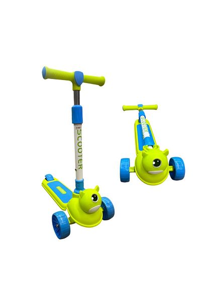 rexa 3-Wheel Foldable Scooter for Kids – Adjustable Handlebar, Lightweight & Portable Design