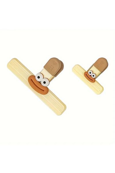 Choice 2 Pcs 2/6 Pcs Creative Snack Sealing Clip Food Preservation And Moisture-Proof Sealing Clip Multifun