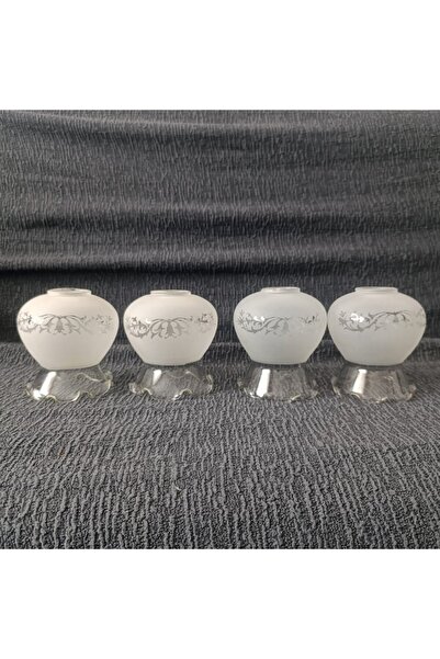 shop emektar eskiler 4 Adet Vintage Avize Camı.