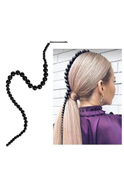 Shiklik MODA Accesoriu de păr pentru femei Black Pearl