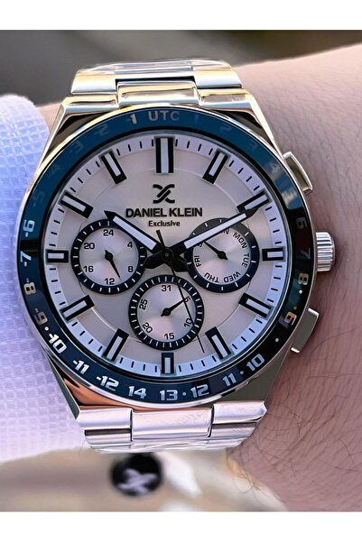 Daniel Klein Men's Wrist Watch Fg.13522.1 with Inner Functions Active 30 Mt Water Resistant 2 Year Warranty