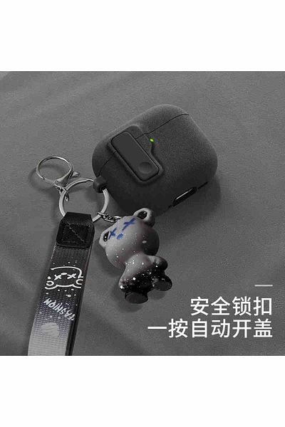 Choice For Airpods4 H 2024 New Hard Protector for AirPods 4 with Magnetic Lid Lock Hybrid Case Luxury Prote