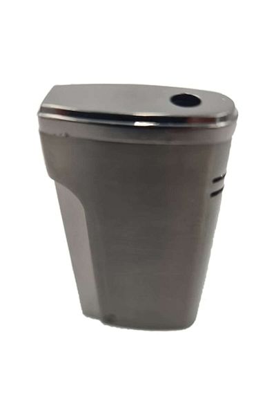dalimag Brichetă metalică, cu gaz, rezistentă la vânt, Dalimag, neagră