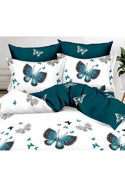 CHIRASO FINET Cotton Bed Linen, Classic Sheet 240x250cm, Duvet Cover 200x230cm, 4 Pillowcases