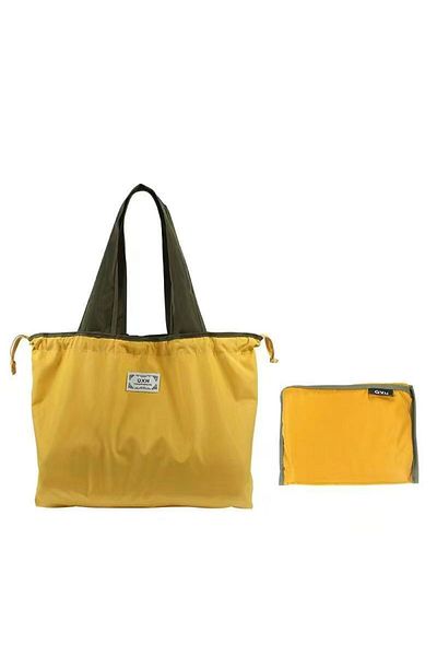 Choice lemon yellow Single Foldable One - Shoulder Shopping Bag: Environmentally Friendly, Portable for Sup