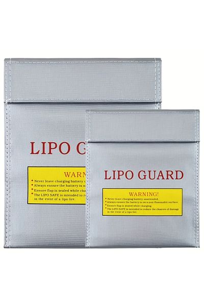 Choice Silver-S-L Lithium Battery Explosion - Proof Bag: High Temperature Resistant Storage Protection Bag,