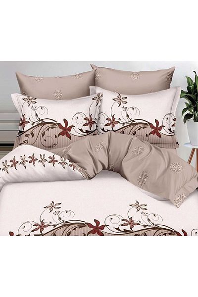 CHIRASO FINET Cotton Bed Linen, Classic Sheet 240x250cm, Duvet Cover 200x230cm, 4 Pillowcases
