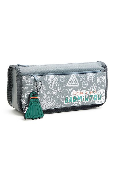 R&B Grey Boys Pencil Pouch