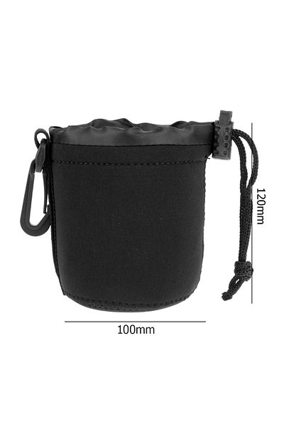 APWIKOGER S A Neoprene Waterproof Camera Lens Pouch Bag Video Lens Soft Drawstring Protector Case For Canon S