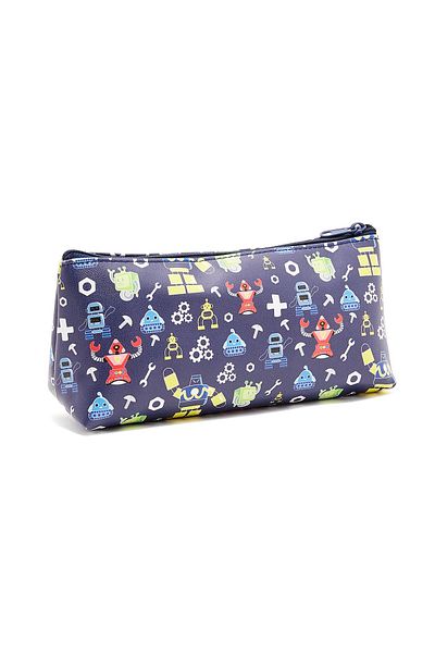 R&B Dark Blue Boys Pencil Pouch