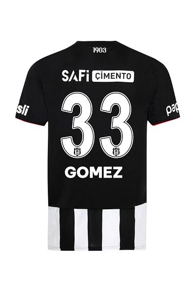 Quaxram Bêkirtaş - GOMÊZ 33 Nou sezon (25-26) Tricou de fotbal pentru adulți și copii - cu stick