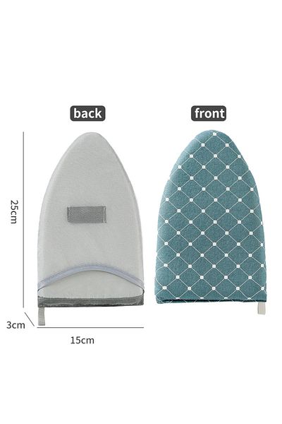 Choice Blue pointed tip 1Pc Fabric Handheld Ironing Board Ironing Board Small Home Ironing Gloves Anti Iron