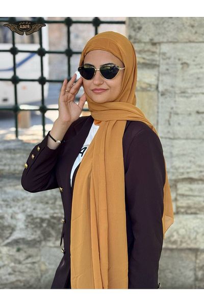 ALADİYAR Ninja Bon Shawl (Chiffon)