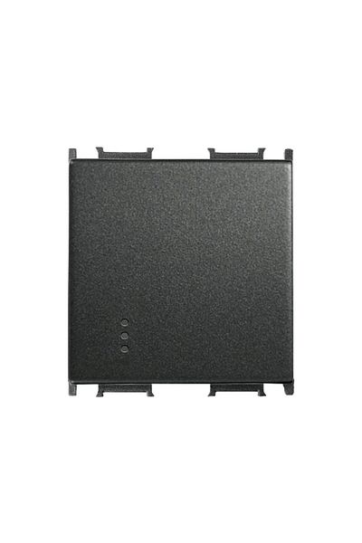 PANASONIC Simple Switch Cover with LED 2M Black